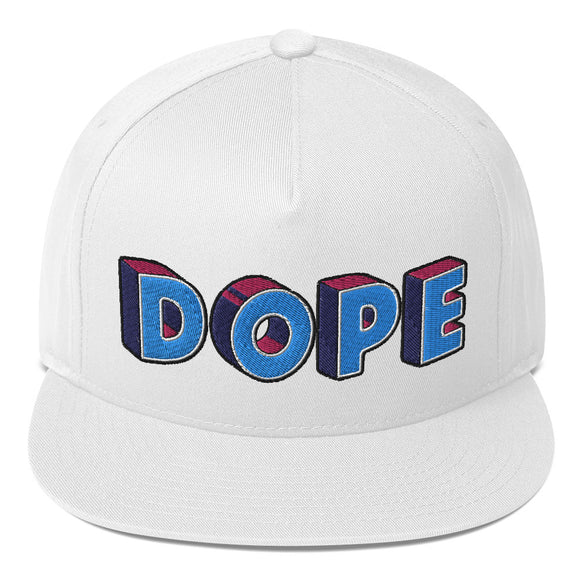 Dope Flat Snap Back Cap