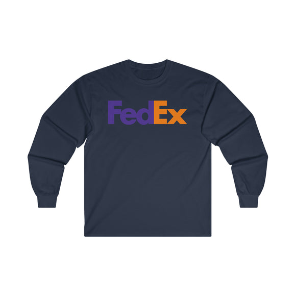 Fedex Logo Ultra Cotton Long Sleeve Tee