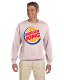 Burger King's Logo Crewneck Sweatshirts