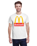 Mcdonald's Logo Gildan Cotton T-Shirts