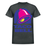 Taco Bell Logo Gildan Cotton Adult T-Shirts - deep heather