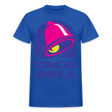 Taco Bell Logo Gildan Cotton Adult T-Shirts - royal blue