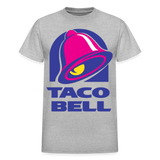 Taco Bell Logo Gildan Cotton Adult T-Shirts - heather gray