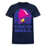 Taco Bell Logo Gildan Cotton Adult T-Shirts - navy