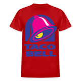 Taco Bell Logo Gildan Cotton Adult T-Shirts - red