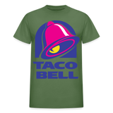 Taco Bell Logo Gildan Cotton Adult T-Shirts - military green