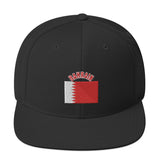 Bahrain Flag Snapback Hat