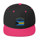 Bahamas Flag Snapback Hat