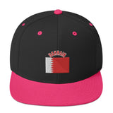 Bahrain Flag Snapback Hat