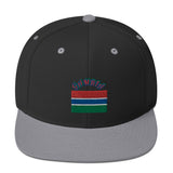 Gambia Flag Snapback Hat