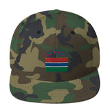 Gambia Flag Snapback Hat