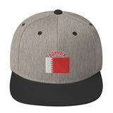 Bahrain Flag Snapback Hat