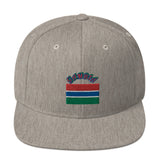 Gambia Flag Snapback Hat