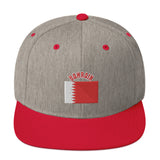 Bahrain Flag Snapback Hat