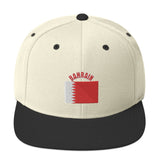 Bahrain Flag Snapback Hat