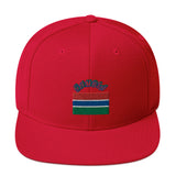 Gambia Flag Snapback Hat