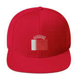 Bahrain Flag Snapback Hat