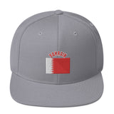 Bahrain Flag Snapback Hat