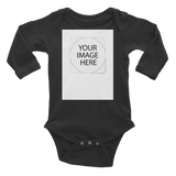 Custom Image Infant Long Sleeve Bodysuit