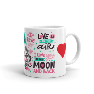 Love Message Design Mug