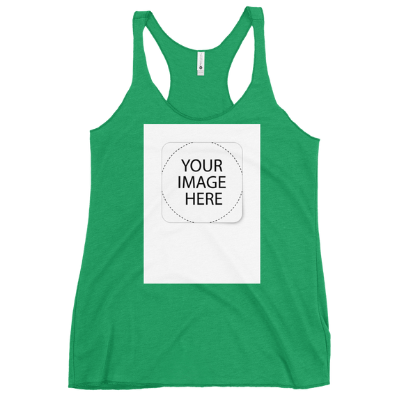 Custom Image Women's Racerback Tank