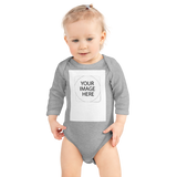 Custom Image Infant Long Sleeve Bodysuit