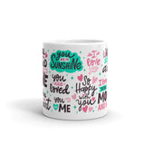 Love Message Design Mug