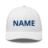 Custom Name Trucker Cap