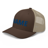 Custom Name Trucker Cap