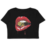 Drip Lips Organic Crop Top