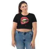 Drip Lips Organic Crop Top