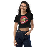 Drip Lips Organic Crop Top