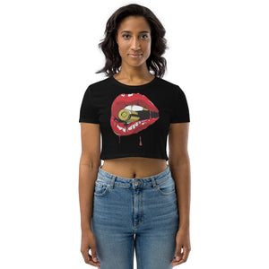 Drip Lips Organic Crop Top