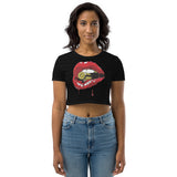 Drip Lips Organic Crop Top