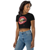 Drip Lips Organic Crop Top