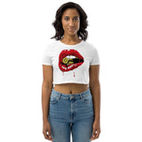 Drip Lips Organic Crop Top