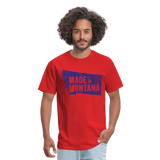 Made in Montana Unisex Classic T-Shirt - red
