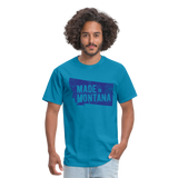 Made in Montana Unisex Classic T-Shirt - turquoise