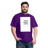 Custom Image Unisex Classic T-Shirt - purple