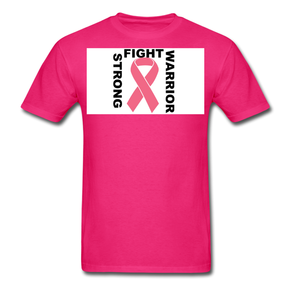 Fight against Cancer Unisex Classic T-Shirt - fuchsia