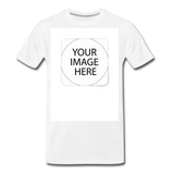 Custom Image Men's Premium T-Shirt - white