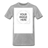 Custom Image Men's Premium T-Shirt - heather gray