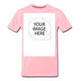 Custom Image Men's Premium T-Shirt - pink