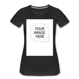 Custom Image Women’s Premium T-Shirt - black