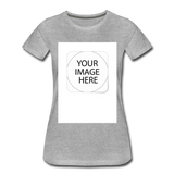 Custom Image Women’s Premium T-Shirt - heather gray