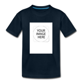 Custom Image Toddler Premium T-Shirt - deep navy