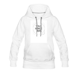 Custom Image Women’s Premium Hoodie - white