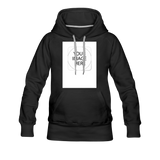 Custom Image Women’s Premium Hoodie - black