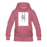 Custom Image Women’s Premium Hoodie - mauve