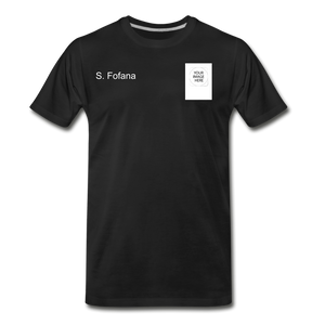Customize Men's Premium T-Shirt - black